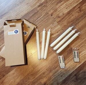 12 Flameless LED Candles with Remotes